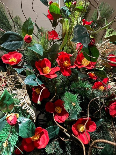 オフィスビル 正月ディスプレイ株式会社 野沢園 I 創業150年 観葉植物レンタル・造園