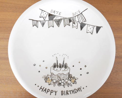 おしゃれなバースデープレートの簡単作り方