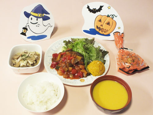 10月の行事食「ハロウィン」東京湾岸リハビリテーション病院
