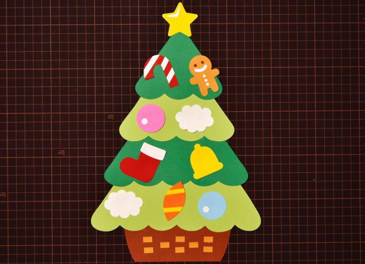 紙型クリスマスツリー 20%OFF クリスマスツリー 作り方・型紙付きパッチワーク