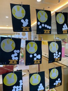 お月見製作 2歳児・3歳児から◎お月様と夜空のつるし飾り