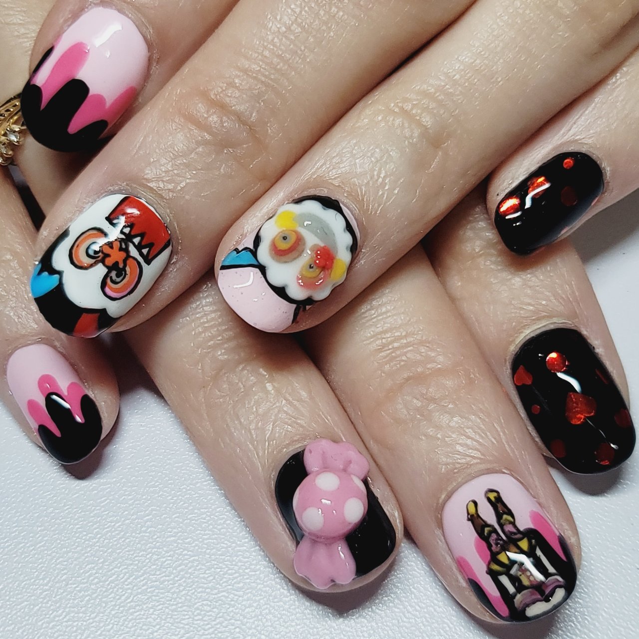 ハロウィンネイルを解説付きでご紹介！！四国・香川県のネイル集客 スクール『アドザバイザ―コンシェルジュ』