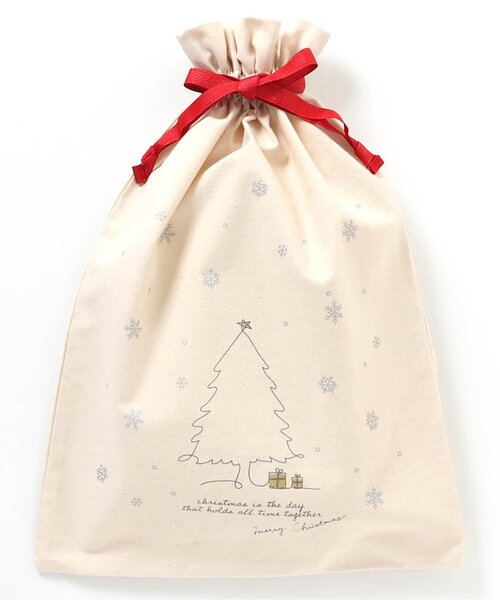 エスパック クリスマスポリ袋100枚入 M 赤 XPB-003-AS 1袋 100枚入直送品- アスクル