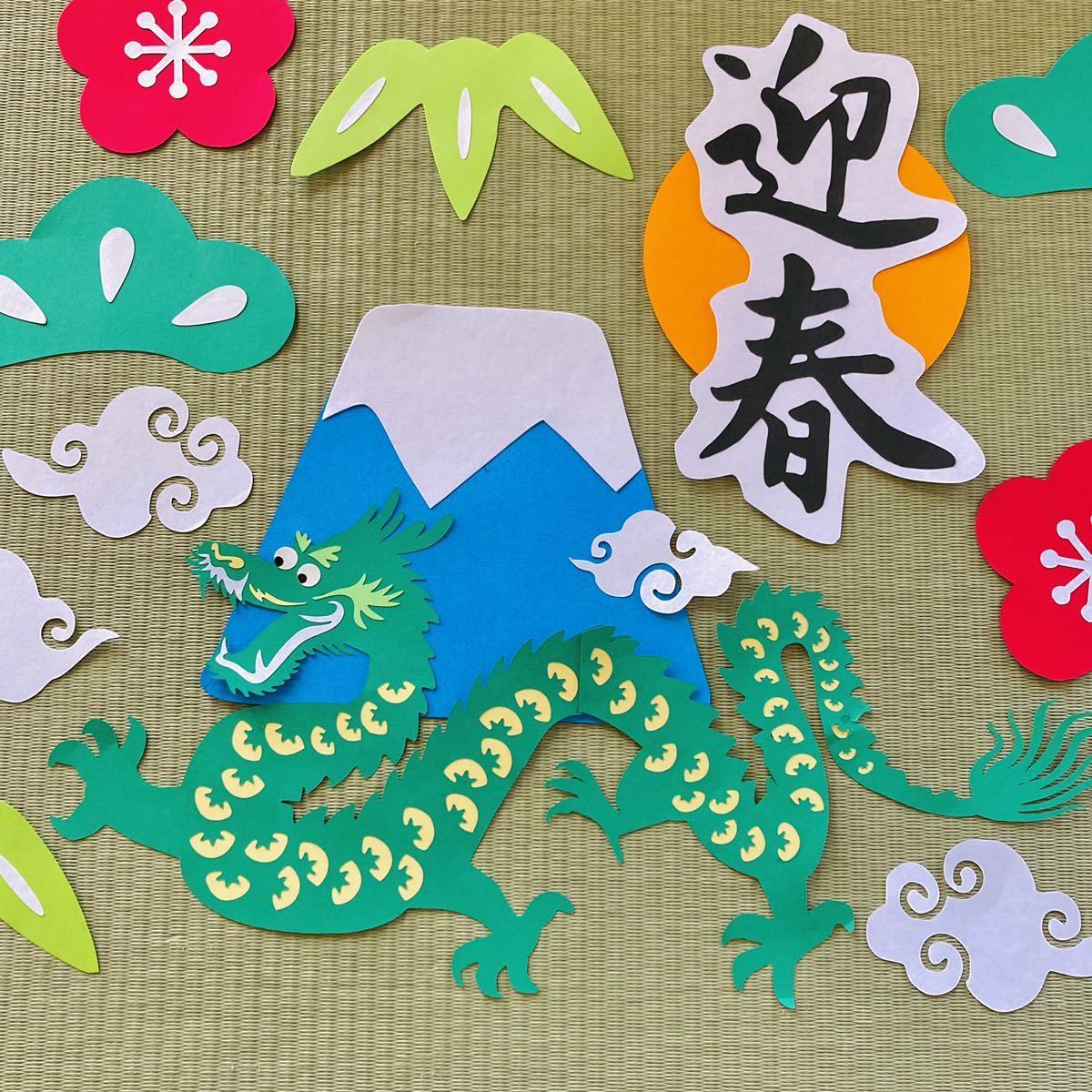 Amazon干支壁面 1月壁面 蛇年壁面 お正月壁面 お正月飾り 雪だるま正月飾りおもちゃ