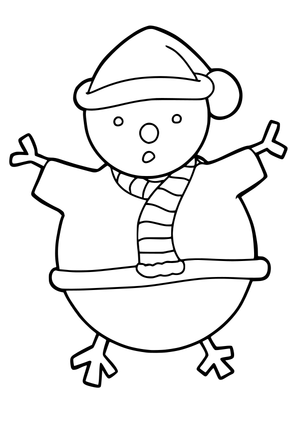 雪だるまの塗り絵がすべて無料！世界を目指すぬりえワールド