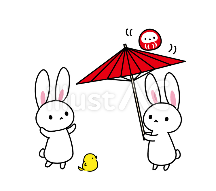 年賀状の準備はお済みですか？簡単＆アレンジ可能な「お正月のうさぎ」イラスト カモ- エキスパート - Yahoo!ニュース