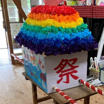 ８ ２４〝こどもみこし”手作りワークショップを開催しました！ - ShinonomeStyle シノノメスタイルコート通信 イベントのお知らせブログ