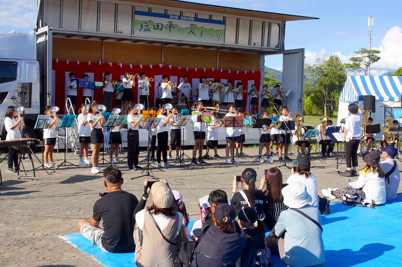 報告 第40回 信州の鎌倉 塩田平の夏祭りに参加しました。山雅後援会上田支部