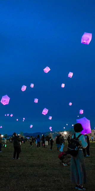 愛知県で楽しむ幻想的なスカイランタン祭り