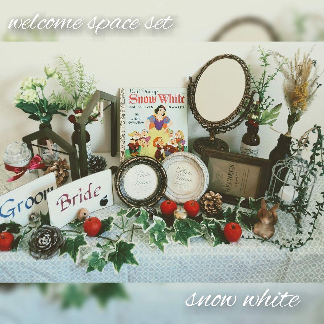 No.529 結婚式☆シンデレラ風ウェルカムスペース 受付サイン ディズニ