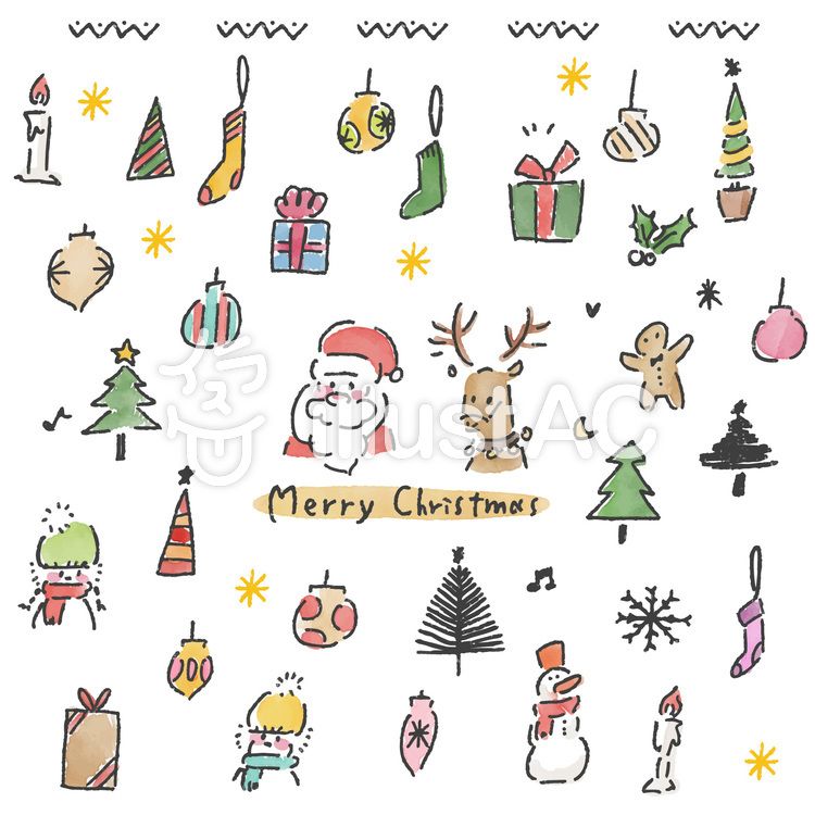 非売品 J-AIR クリスマス カード 手書き イラスト 絵葉書 JAL