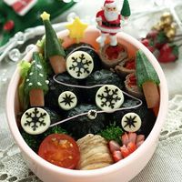 クリスマスのかわいい飾りが簡単に！お弁当にも使えるおかずほほえみごはん-冷凍で食を豊かに-ニチレイフーズ
