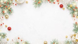 メリークリスマスと雪の結晶のクリスマスツリーの背景 イラスト素材4245212- フォトライブラリ