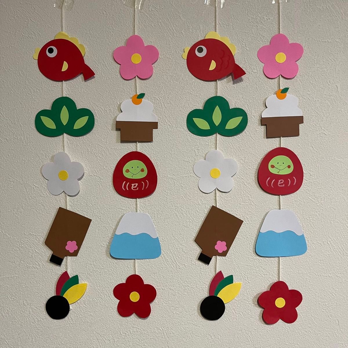 製作キット保育 壁面絵馬 壁面たつ 壁面お正月 壁面飾りお正月 保育 壁面 高齢者