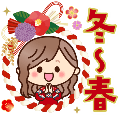 スタンプ無料GET!ミッフィー 動く！冬スタンプ Stampick!スタンピック