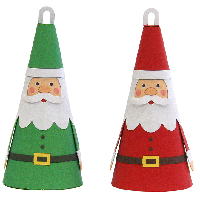 ポッキークリスマスツリーペーパークラフトPocky Street