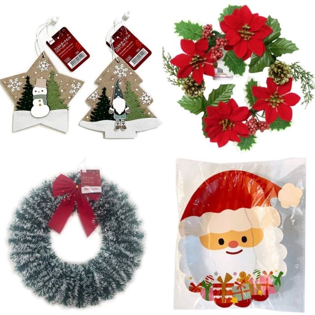 100均 ダイソー の センサーライト でクリスマスリースを作るよろづ