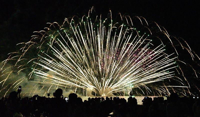 水郷おみがわ花火大会2023場所取り穴場＆駐車場 風向き速報花火大会2024