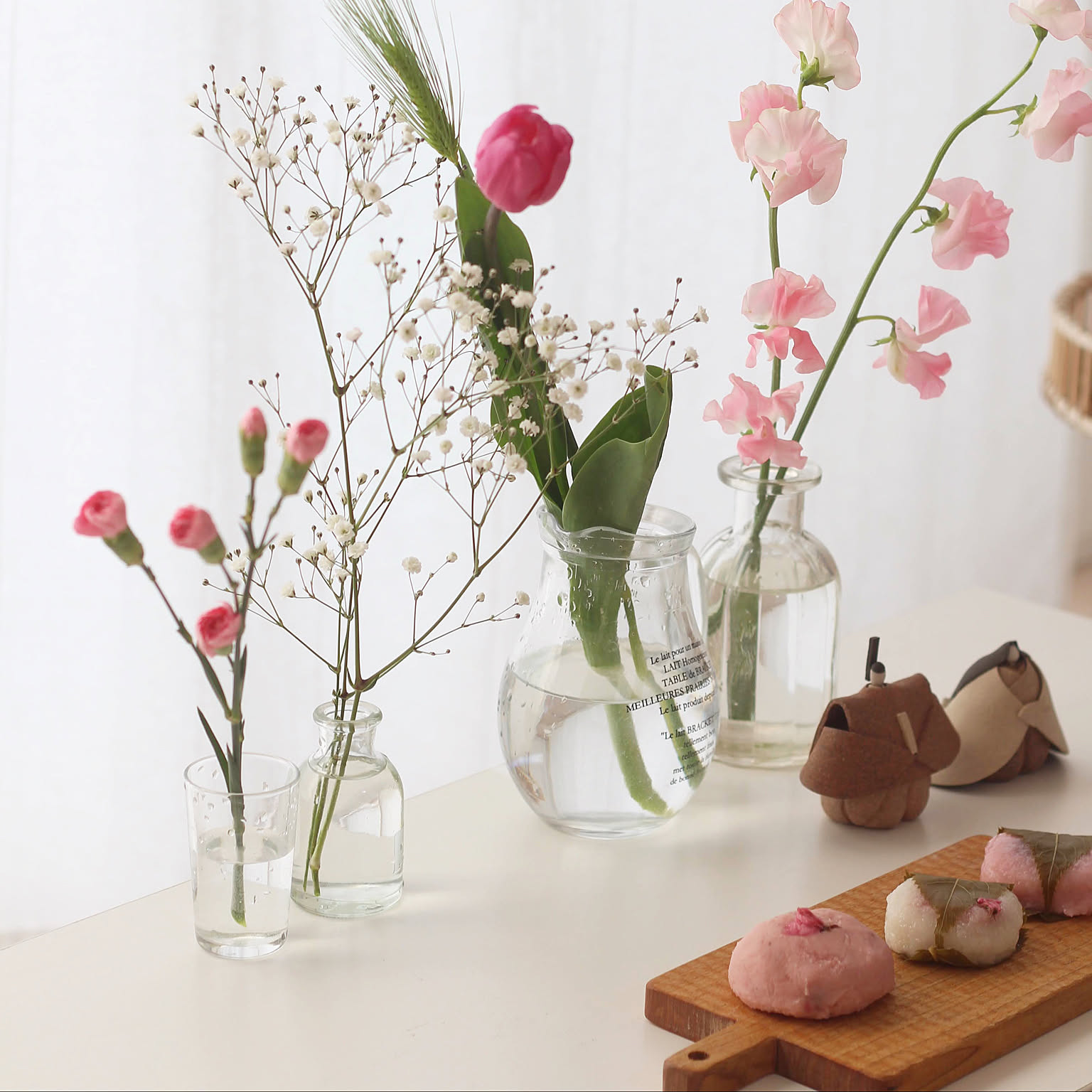 水換え不要 可憐な桃の花瓶挿し 桃の節句 アートフラワー シュシュフルール 通販 13282654Creema クリーマ