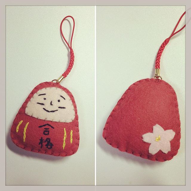 オーダー受付 だるまお守り 部活 受験 完成品 手作りキット ハンドメイド 合格 - メルカリ