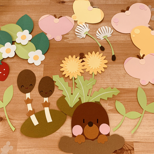 壁面飾り 春が来た 3月 4月 - とことこ'S GALLERYminne byGMOペパボ 国内最大級のハンドメイド・手作り通販サイト