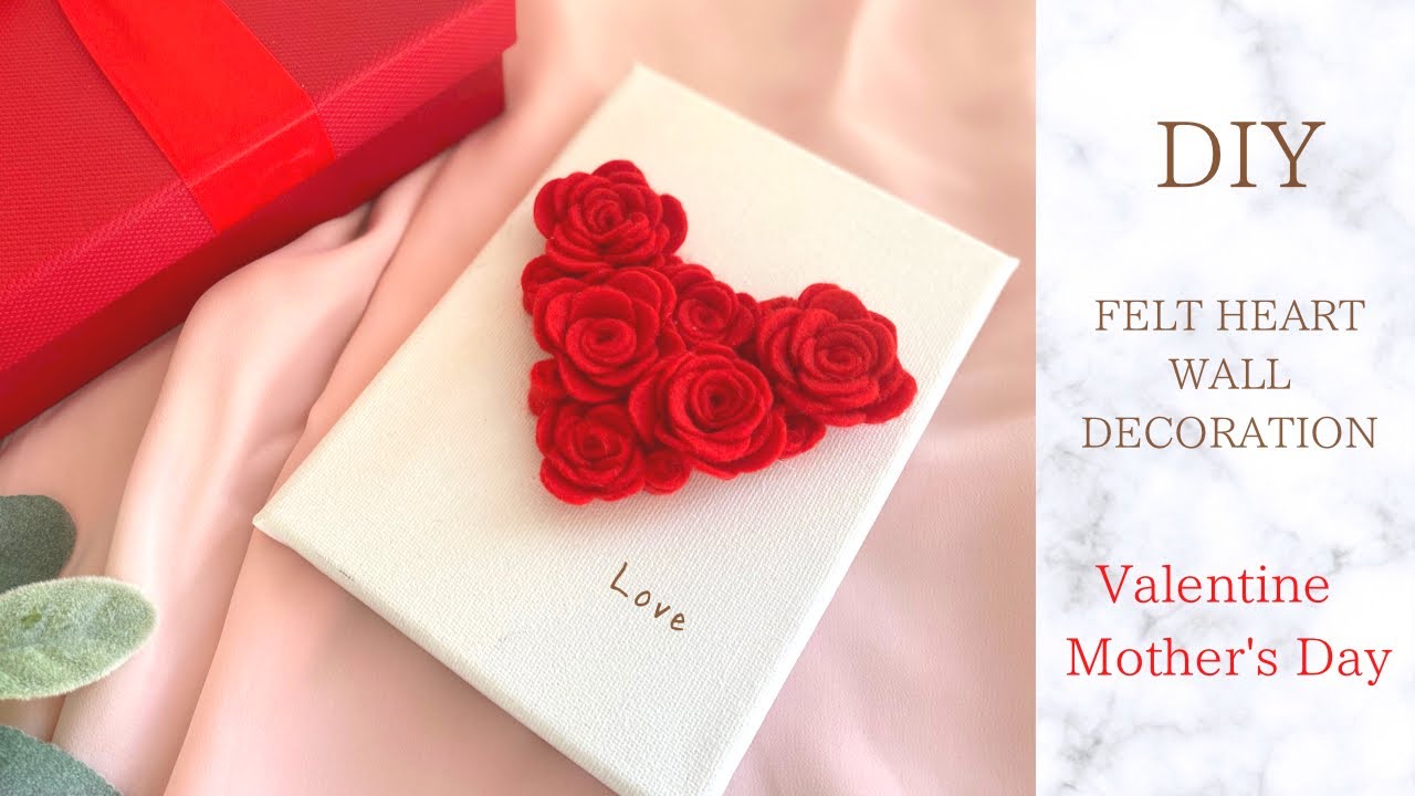 バレンタイン ぷっくりガーランド 飾り フェルト ガーランド osh 通販 5178305Creema クリーマ