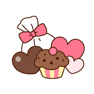 バレンタインのかわいいイラストが無料！イラストボックス