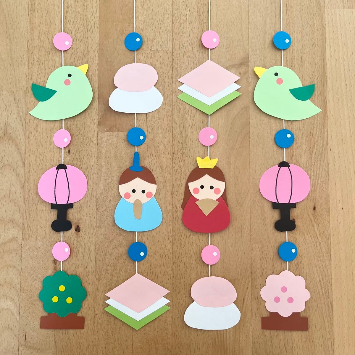 壁面飾り 3月 ひな祭り お雛様 A-3 - 壁飾り屋さん UZUCHANN'S GALLERYminne byGMOペパボ国内最大級のハンドメイド・手作り通販サイト