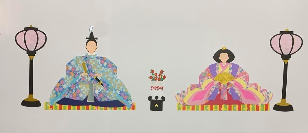 壁面飾り ひな祭り② 3月 おひなさま 桃 ひしもち 保育園 こども園 小学校 ひな祭り,3月3 日,桃の節句,行事,日本,フリー素材 ,イラスト,写真,シルエット,アイコン,画像,挿絵,フォント,商用,ベクター,無料,AI,EPS,ACワークス