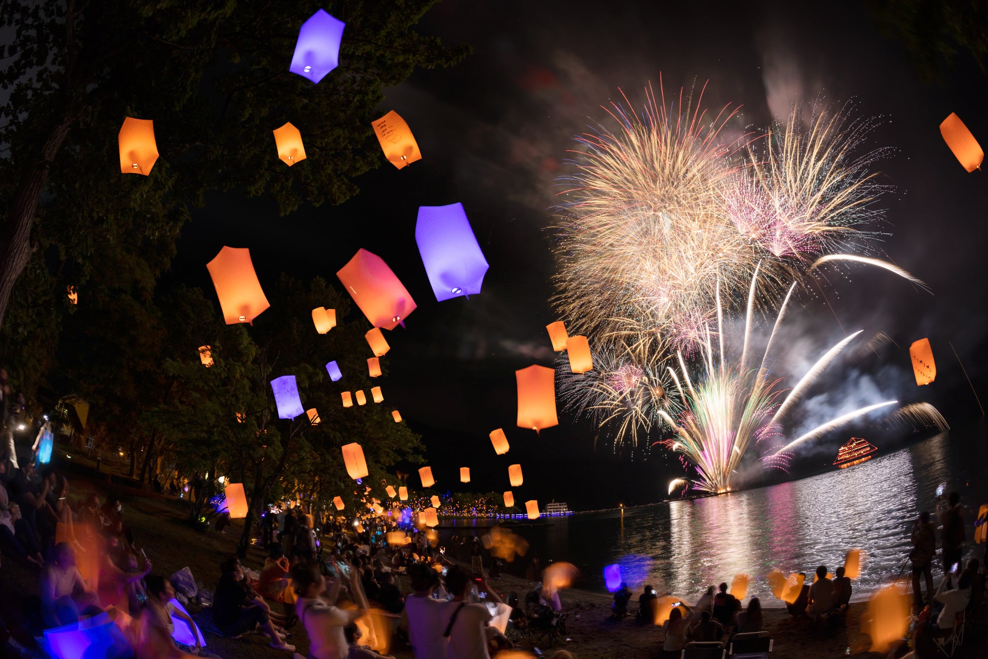 第45回 錦秋湖湖水まつりイベントにしわが旅 西和賀町観光協会