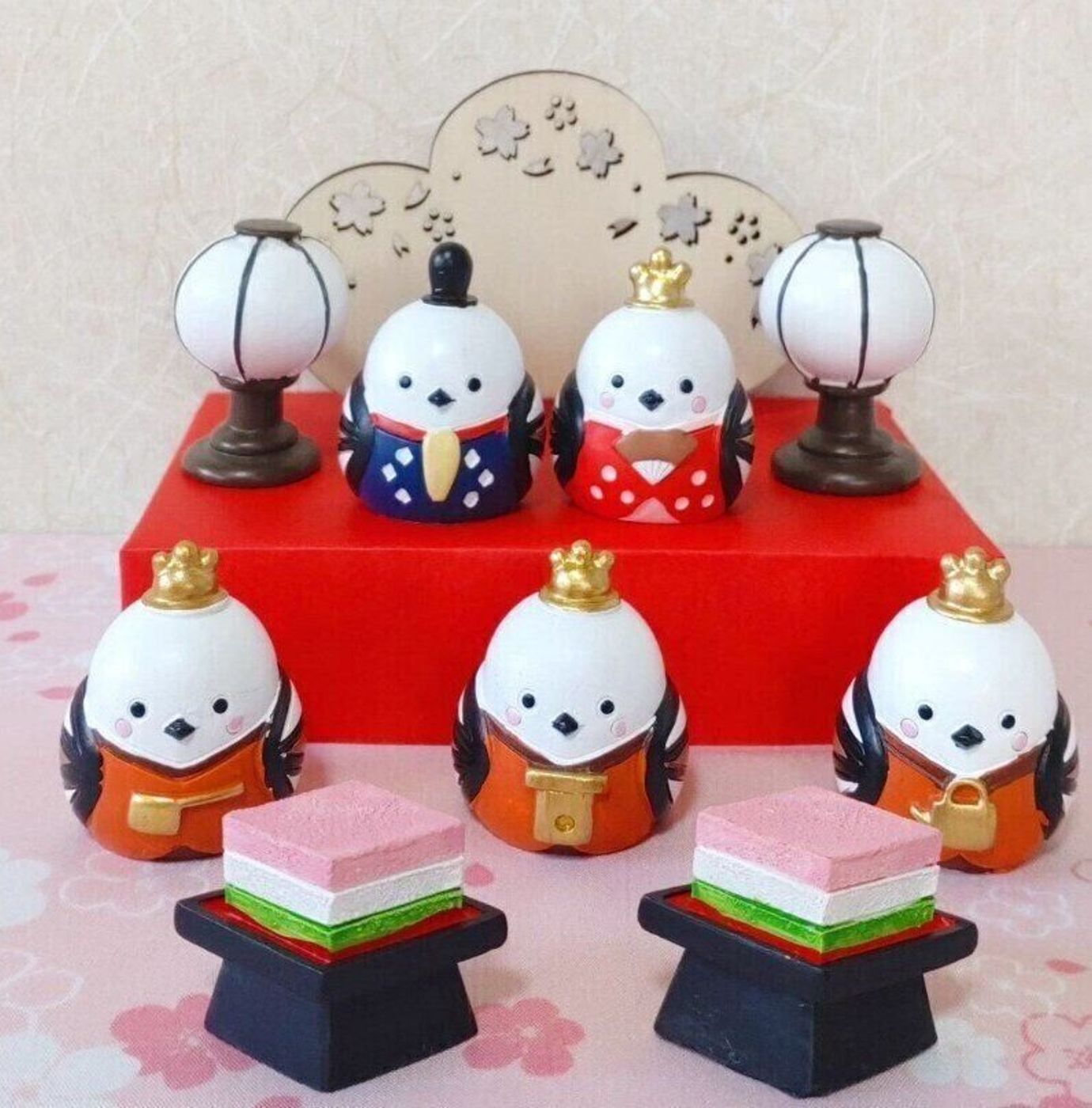 ひな人形 セリア簡単に作るTikTok