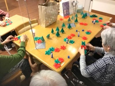 クリスマス100均DIY トイレットペーパーの芯で作るサンタクロース