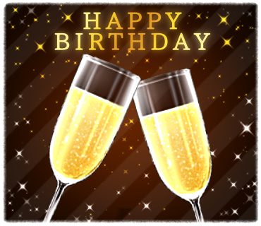 動く♪大人かわいい誕生日＆おめでとう - LINE スタンプLINE STORE