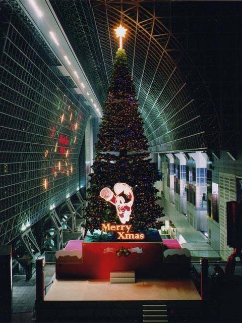 京都駅ビル クリスマスイルミネーション京都旅屋