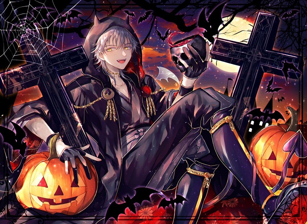 ハロウィンの男の子のイラストかわいい無料イラスト