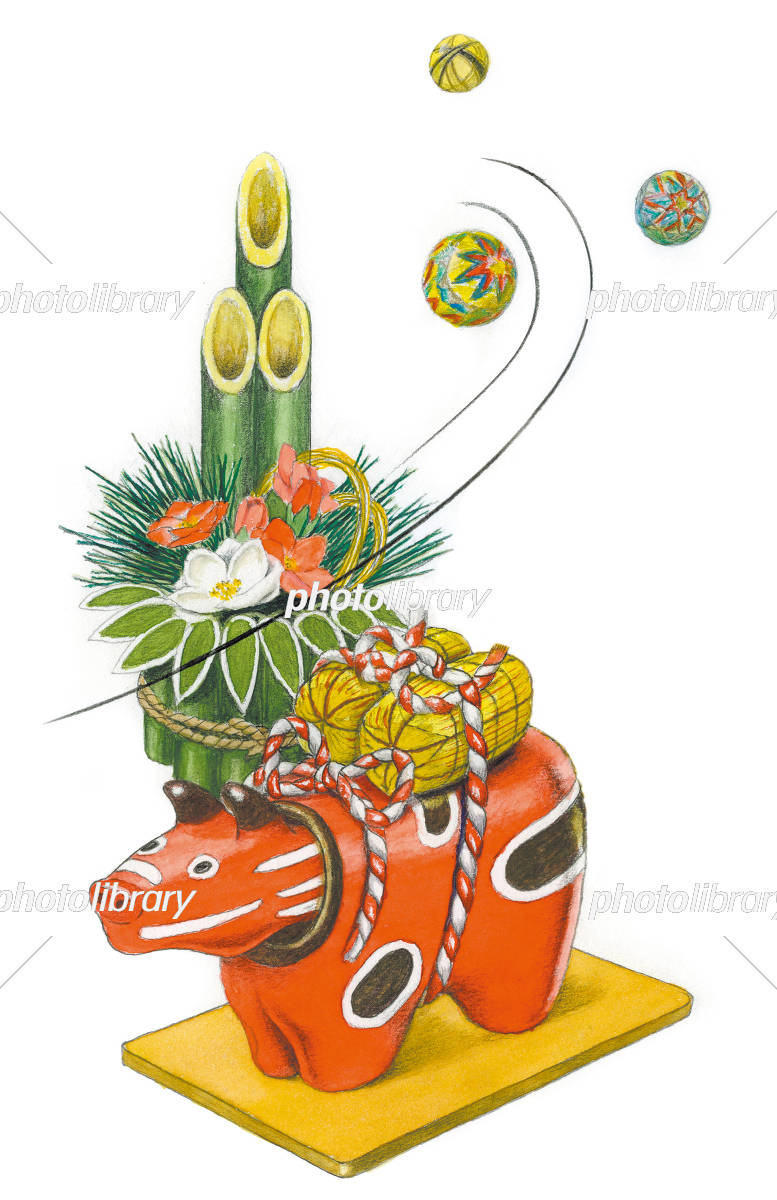 門松のイラストを簡単に かわいい書き方は?イラストの簡単な書き方あつめました