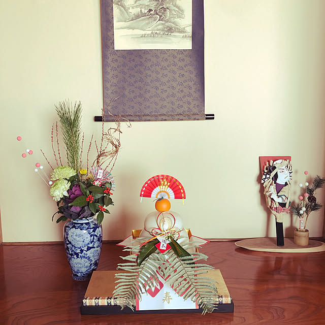 床の間 お正月のおしゃれなインテリアコーディネート・レイアウトの実例RoomClip ルームクリップ