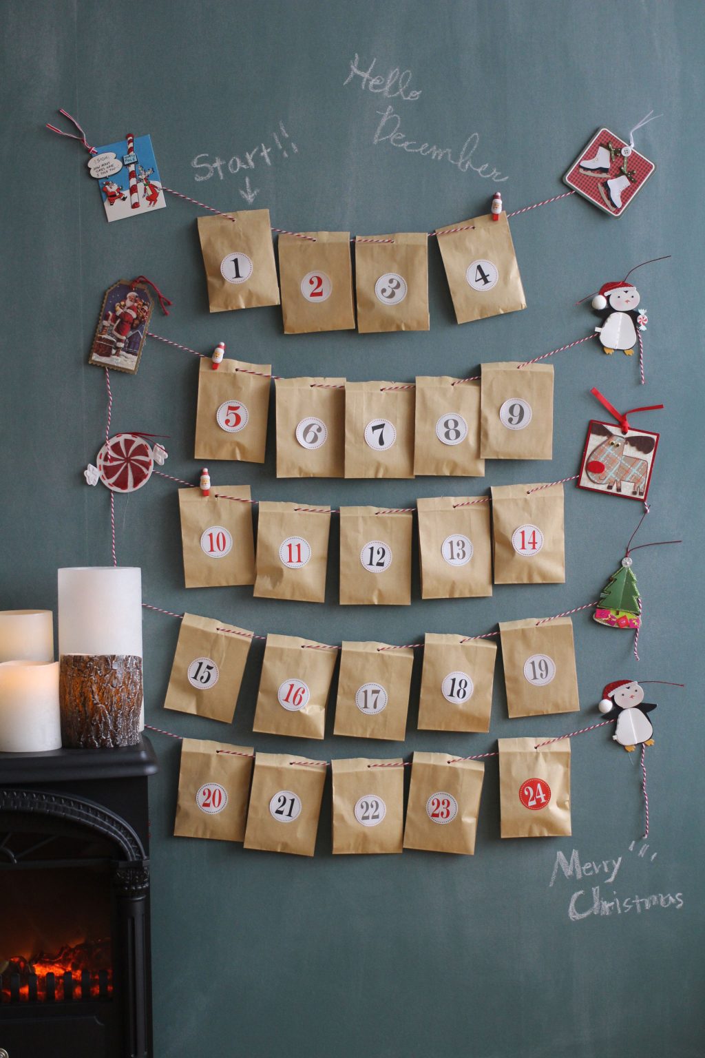 作り方は簡単♪手作りのアドベントカレンダーでクリスマスまでカウントダウン！ - トクバイニュース