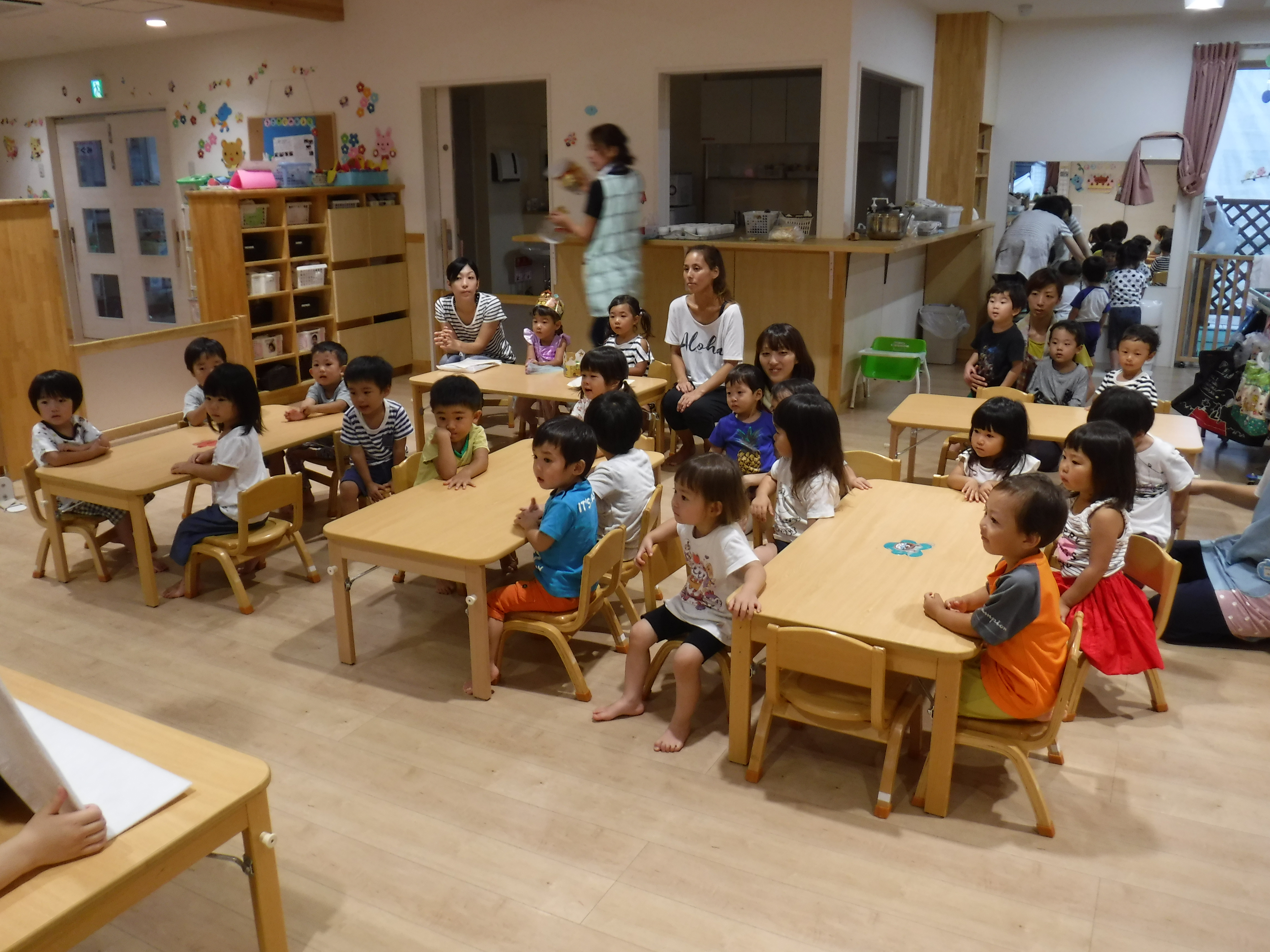 保育園・幼稚園 8・9月誕生会催し 2021 「ばけたくんたんじょうびのまき」