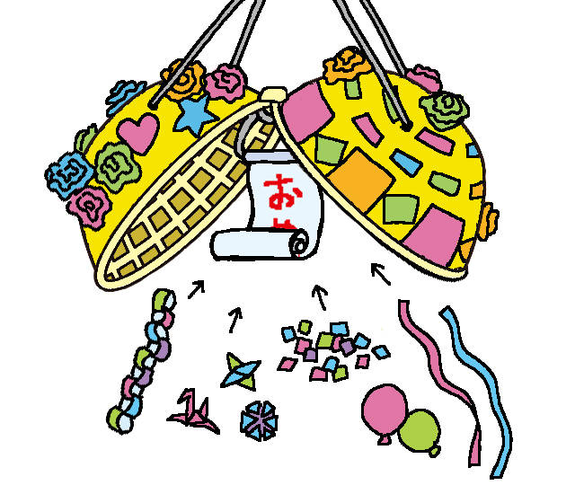 くす玉の作り方」のアイデア 7 件くす玉の作り方, くす玉, くす玉 手作り