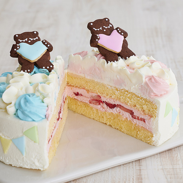 性別発表イベント「ジェンダーリビール」にレアチーズケーキを！&あんふぁん