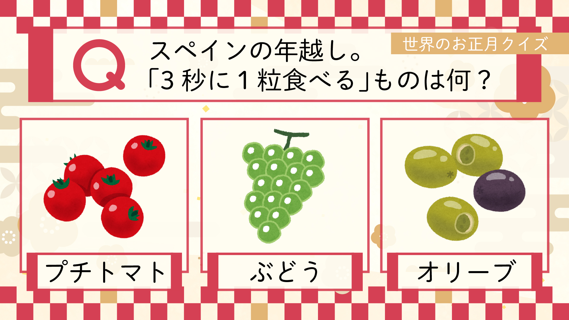クイズ みんなで挑戦！！何問正解できるかな？？＜お正月編＞kioitv