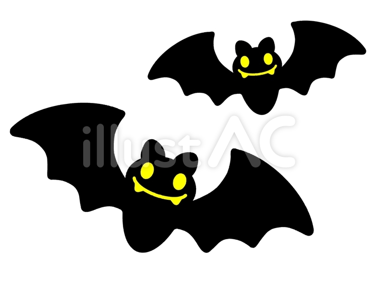 ハロウィン コウモリアニメーション_横長Ver 背景透過・動画素材・配信用エフェクト- nemui-ken - BOOTH