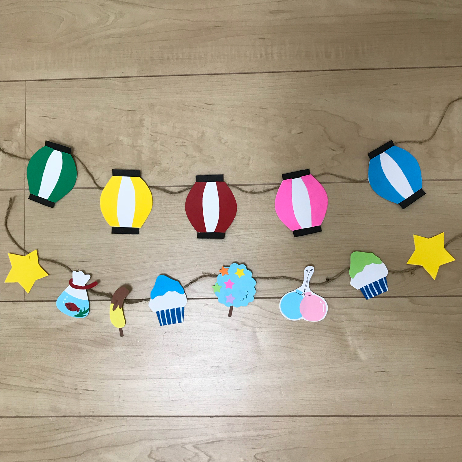 みんなの手作りちょうちん・おみこし〜夏祭り・縁日・七夕まつりアイデア集〜保育と遊びのプラットフォーム ほいくる