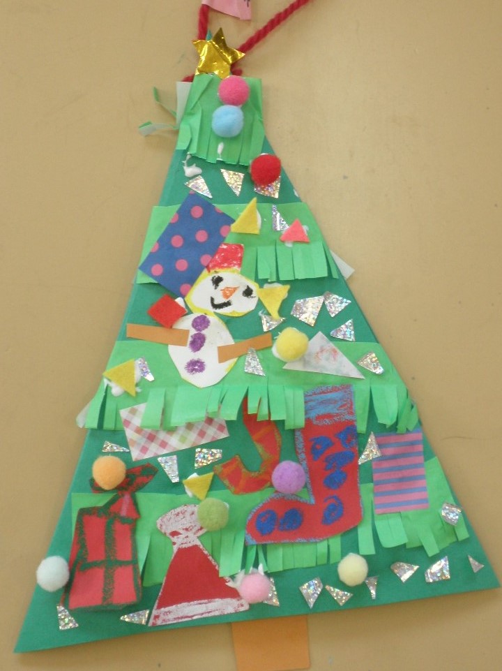 子どもたちの作品 クリスマス制作 : さとう幼稚園つぶやき日記