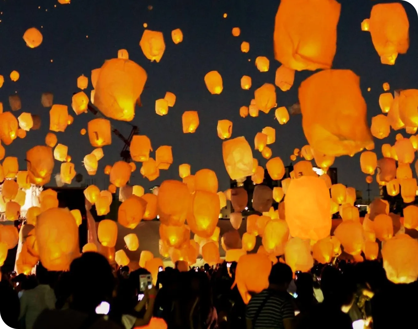 七夕スカイランタン祭り2025日本で『最大規模』の七夕祭り