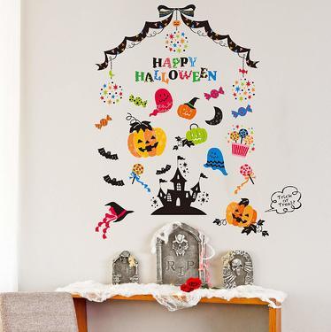 ハロウィンの飾り付け自宅の壁 に手軽に飾れて可愛い！はがせるウォールステッカーのおすすめプレゼント口コミ人気ランキング 予算5,000円以内 ocruyo オクルヨ