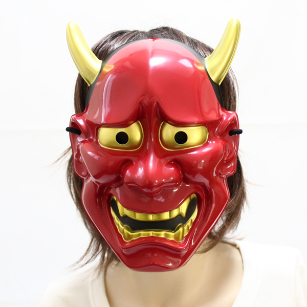 青鬼のお面 - 節分 豆まき お祭りに – 日本の四季・行事の店 木瓜屋