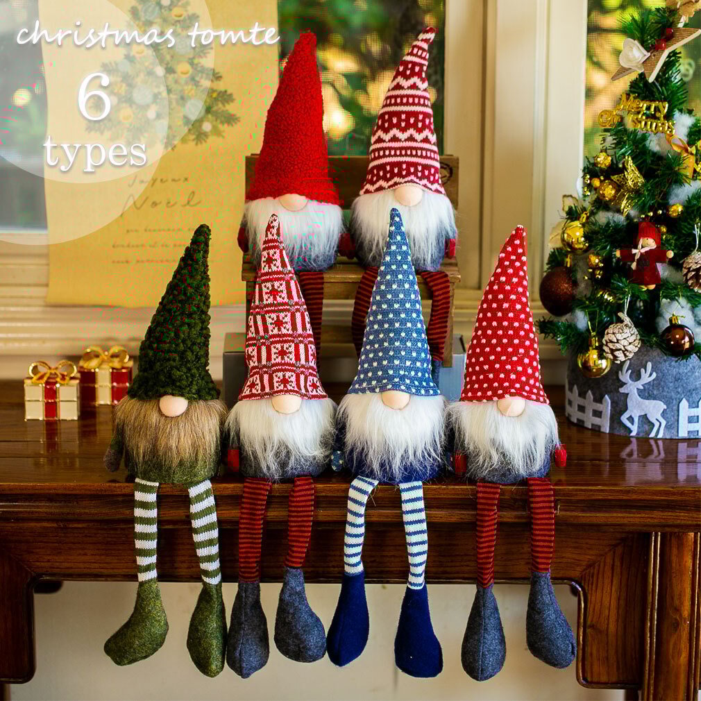 Amazonの小人のオーナメントサンタクロース クリスマスツリー 北欧雑貨 飾り人形クリスマス雑貨おもちゃ