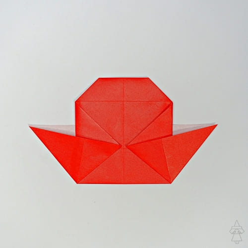 折り紙で達磨 だるま の折り方 – Monosiri